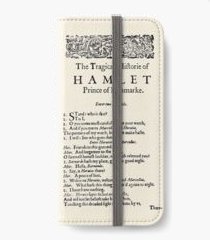 Hamlet iPhone Wallet: Act I