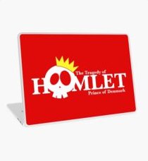 Hamlet Laptop Skin: Red Skull