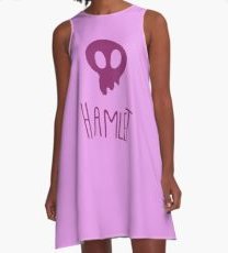 Hamlet A-Line Dresses: Lilac