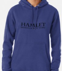 Hamlet Hoodies & Sweatshirts: Blue