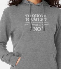Hamlet Hoodies & Sweatshirts: No
