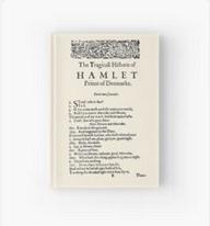 Hamlet Hardcover Journal: Hamlet Act I