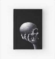 Hamlet Hardcover Journal: Yorick's skull