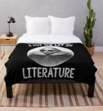 Hamlet Throw Blanket: Lit in literature